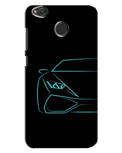 Чохол для Xiaomi Redmi 4X з картинкою «Блакитний силует Lamborghini» Чохол для Xiaomi Redmi 4X з картинкою «Блакитний силует Lamborghini»