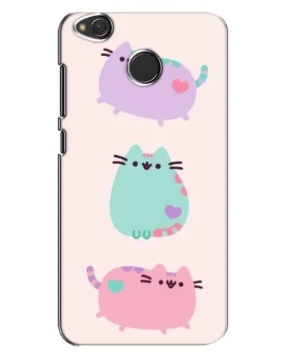 Чехол для Xiaomi Redmi 4X с картинкой «Pusheen трио» Чехол для Xiaomi Redmi 4X с картинкой «Pusheen трио»
