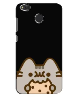 Чехол для Xiaomi Redmi 4X с картинкой «Пушин на черном»