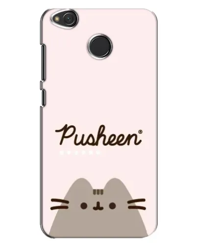 Чехол для Xiaomi Redmi 4X с картинкой «Pusheen логотип» Чехол для Xiaomi Redmi 4X с картинкой «Pusheen логотип»