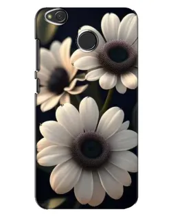 Чохол для Xiaomi Redmi 4X з картинкою «Білі маргаритки макро»