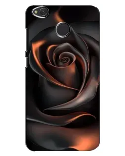 Чохол для Xiaomi Redmi 4X з картинкою «Шовкова чорна троянда»