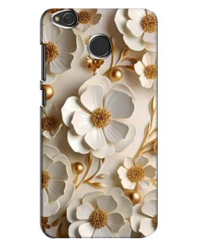 Чохол для Xiaomi Redmi 4X з картинкою «Білі паперові квіти»