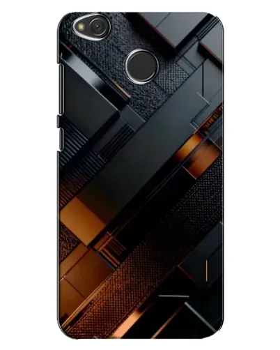 Чохол для Xiaomi Redmi 4X з картинкою «Чорні геометричні блоки» Чохол для Xiaomi Redmi 4X з картинкою «Чорні геометричні блоки»