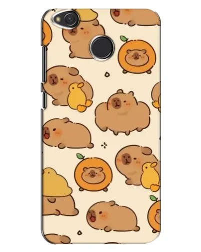 Чехол для Xiaomi Redmi 4X с картинкой «Капибары с апельсинами»