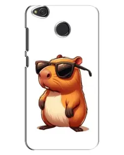 Чехол для Xiaomi Redmi 4X с картинкой «Капибара в очках» Чехол для Xiaomi Redmi 4X с картинкой «Капибара в очках»
