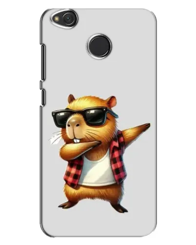 Чехол для Xiaomi Redmi 4X с картинкой «Капибара рэпер даб»