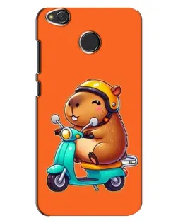 Чехол для Xiaomi Redmi 4X с картинкой «Капибара на скутере» Чехол для Xiaomi Redmi 4X с картинкой «Капибара на скутере»