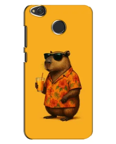 Чехол для Xiaomi Redmi 4X с картинкой «Капибара на отдыхе»