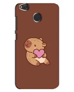 Чехол для Xiaomi Redmi 4X с картинкой «Капибара с сердцем» Чехол для Xiaomi Redmi 4X с картинкой «Капибара с сердцем»