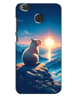 Чехол для Xiaomi Redmi 4X с картинкой «Закат солнца с капибарой» Чехол для Xiaomi Redmi 4X с картинкой «Закат солнца с капибарой»
