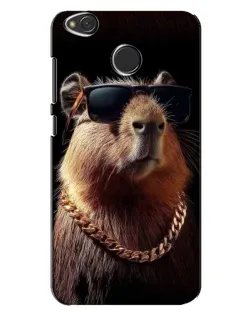 Чехол для Xiaomi Redmi 4X с картинкой «Капибара золотая цепь» Чехол для Xiaomi Redmi 4X с картинкой «Капибара золотая цепь»