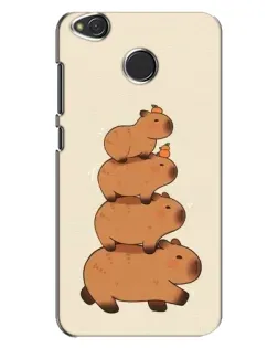 Чехол для Xiaomi Redmi 4X с картинкой «Башня из капибар» Чехол для Xiaomi Redmi 4X с картинкой «Башня из капибар»