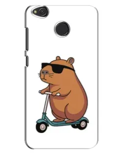 Чехол для Xiaomi Redmi 4X с картинкой «Капибара на самокате» Чехол для Xiaomi Redmi 4X с картинкой «Капибара на самокате»