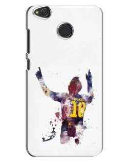 Чехол для Xiaomi Redmi 4X с картинкой «Акварельный Месси Барселона» Чехол для Xiaomi Redmi 4X с картинкой «Акварельный Месси Барселона»