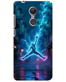 Чохол для Xiaomi Redmi 5 Plus з картинкою «Jordan Gold Jumpman»