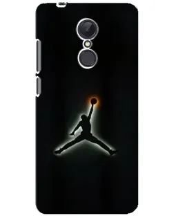 Чохол для Xiaomi Redmi 5 Plus з картинкою «Jordan Gradient Logo»