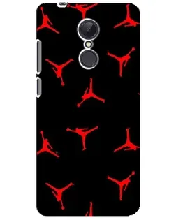 Чохол для Xiaomi Redmi 5 Plus з картинкою «Jordan Red Pattern»