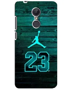 Чохол для Xiaomi Redmi 5 Plus з картинкою «Jordan Cyan 23»