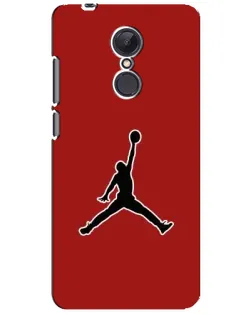 Чохол для Xiaomi Redmi 5 Plus з картинкою «Jordan Red Back»