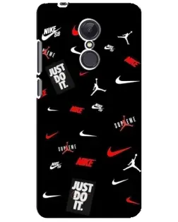 Чохол для Xiaomi Redmi 5 Plus з картинкою «Nike Mix Pattern»