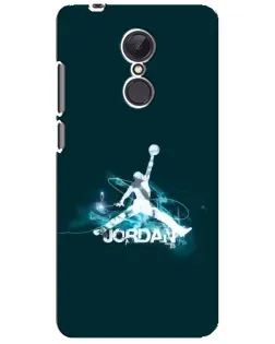 Чохол для Xiaomi Redmi 5 Plus з картинкою «Jordan Blue Fire»
