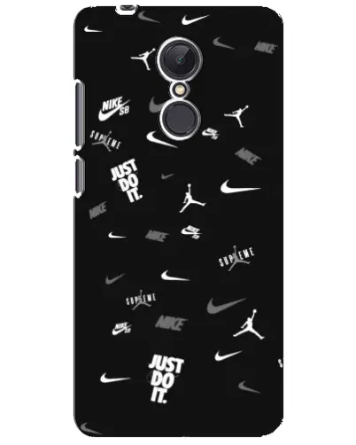 Чохол для Xiaomi Redmi 5 Plus з картинкою «Nike Black Pattern» Чохол для Xiaomi Redmi 5 Plus з картинкою «Nike Black Pattern»