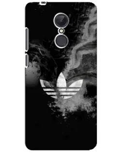 Чохол для Xiaomi Redmi 5 Plus з картинкою «Абстрактний дим Adidas»