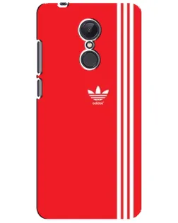 Чохол для Xiaomi Redmi 5 Plus з картинкою «Червоний мінімалізм Adidas»