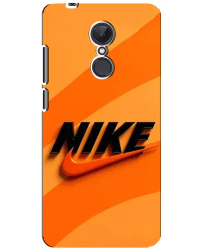 Чехол для Xiaomi Redmi 5 Plus с картинкой «Оранжевый драйв Nike»