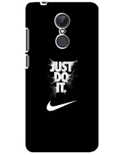 Чехол для Xiaomi Redmi 5 Plus с картинкой «Текстовый принт Nike»