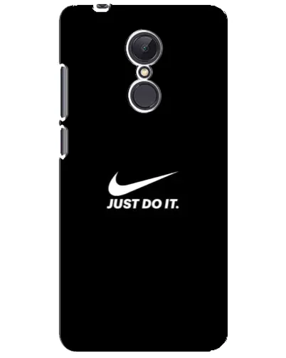 Чехол для Xiaomi Redmi 5 Plus с картинкой «Минимализм от Nike»