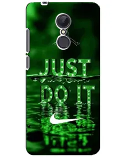 Чехол для Xiaomi Redmi 5 Plus с картинкой «Зеленый неоновый Nike»
