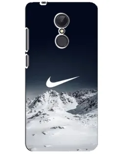 Чехол для Xiaomi Redmi 5 Plus с картинкой «Nike — зимние горы»