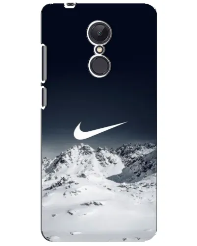 Чехол для Xiaomi Redmi 5 Plus с картинкой «Nike — зимние горы»