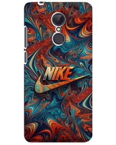 Чехол для Xiaomi Redmi 5 Plus с картинкой «Nike в абстракции»