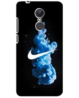 Чехол для Xiaomi Redmi 5 Plus с картинкой «Nike и синий дым»