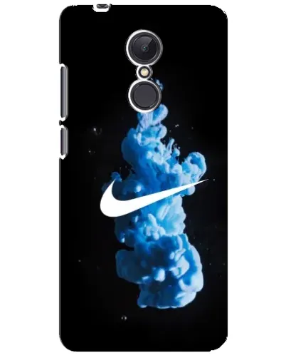 Чехол для Xiaomi Redmi 5 Plus с картинкой «Nike и синий дым»