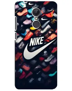 Чехол для Xiaomi Redmi 5 Plus с картинкой «Коллекция кроссовок Nike»