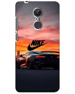 Чехол для Xiaomi Redmi 5 Plus с картинкой «Nike и суперкар»
