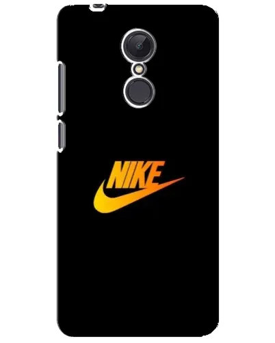 Чехол для Xiaomi Redmi 5 Plus с картинкой «Золотой логотип Nike»