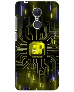 Чехол для Xiaomi Redmi 5 Plus с картинкой «Nike — золотая искра»