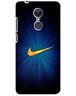 Чехол для Xiaomi Redmi 5 Plus с картинкой «Синий пульс Nike»