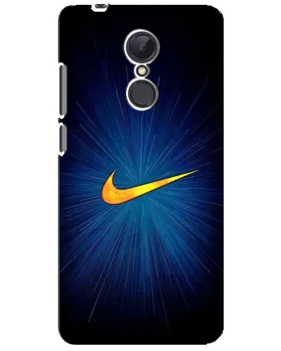 Чехол для Xiaomi Redmi 5 Plus с картинкой «Синий пульс Nike» Чехол для Xiaomi Redmi 5 Plus с картинкой «Синий пульс Nike»