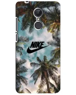 Чехол для Xiaomi Redmi 5 Plus с картинкой «Тропический принт Nike»