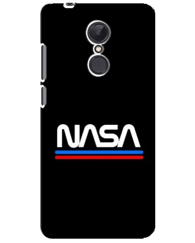 Чохол для Xiaomi Redmi 5 Plus з картинкою «NASA — класика Red Blue»