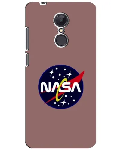 Чохол для Xiaomi Redmi 5 Plus з картинкою «NASA — ретро космос»