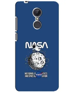 Чохол для Xiaomi Redmi 5 Plus з картинкою «NASA — місячна місія»