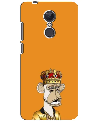 Чехол для Xiaomi Redmi 5 Plus с картинкой «Золотая обезьяна Bored Ape» Чехол для Xiaomi Redmi 5 Plus с картинкой «Золотая обезьяна Bored Ape»