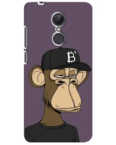 Чехол для Xiaomi Redmi 5 Plus с картинкой «Bored Ape в кепке» Чехол для Xiaomi Redmi 5 Plus с картинкой «Bored Ape в кепке»